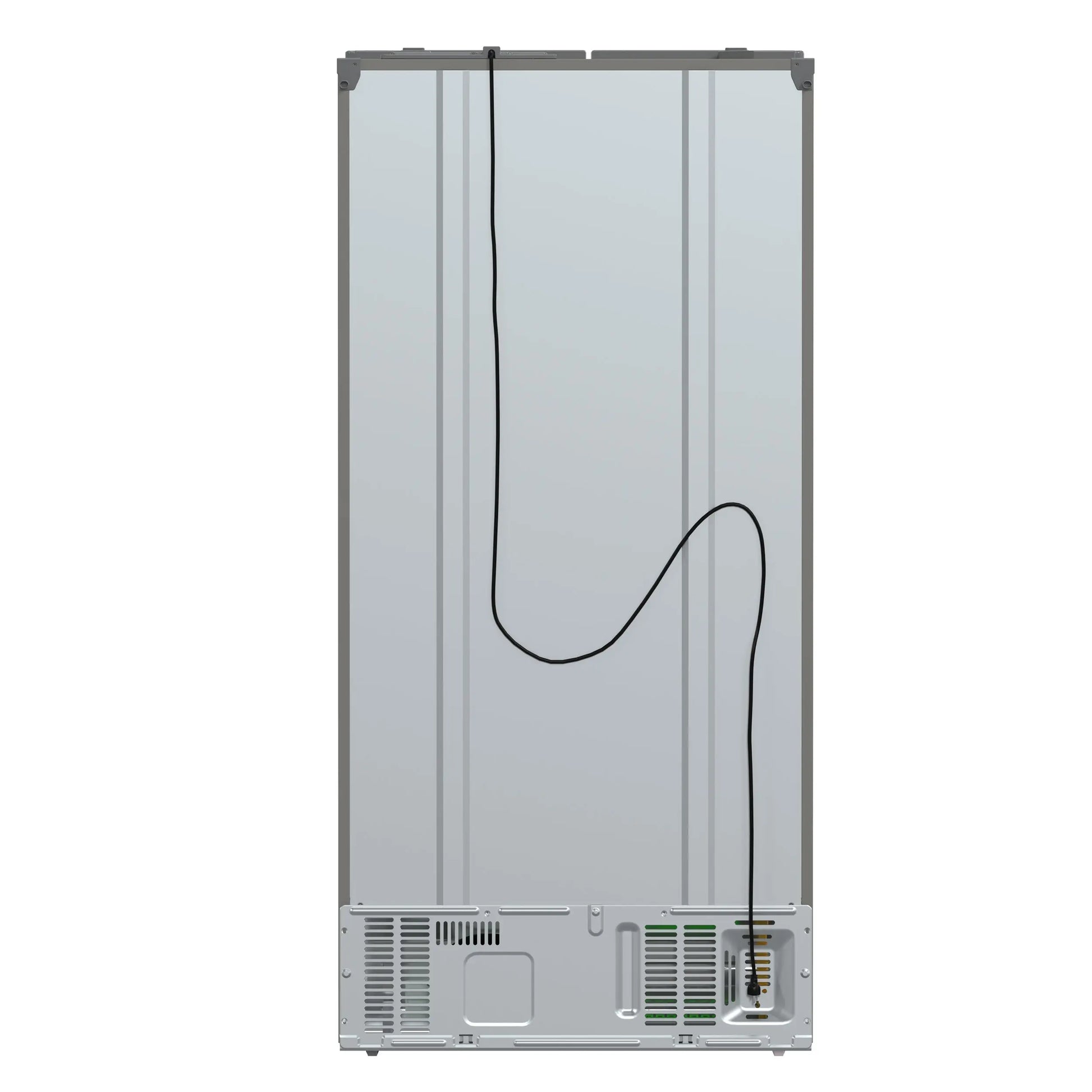 Forno Salerno 33-Inch Side-by-Side Stainless Steel Refrigerator, 15.6 cu.ft, ENERGY STAR Certified FORNO