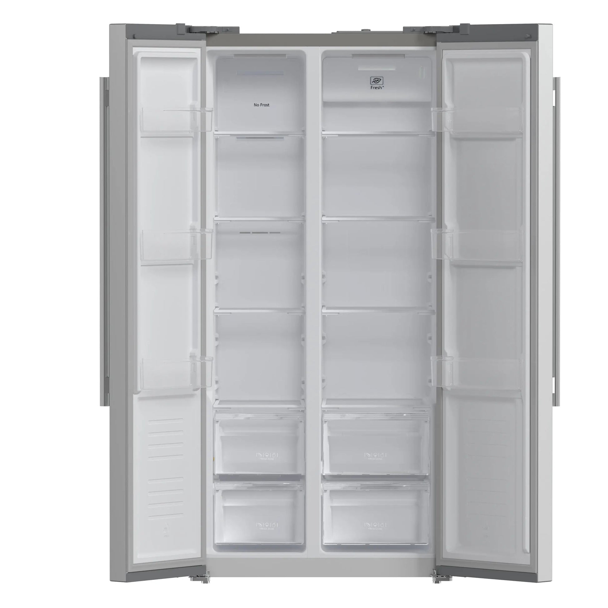 Forno Salerno 33-Inch Side-by-Side Stainless Steel Refrigerator, 15.6 cu.ft, ENERGY STAR Certified FORNO