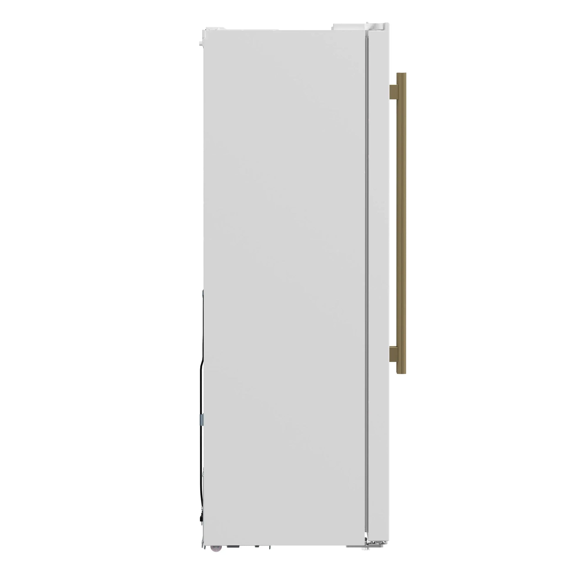 Forno Salerno Espresso 33-Inch White Side-by-Side Refrigerator, 15.6 Cu. Ft., Energy-Efficient, No Frost, Modern Design FORNO