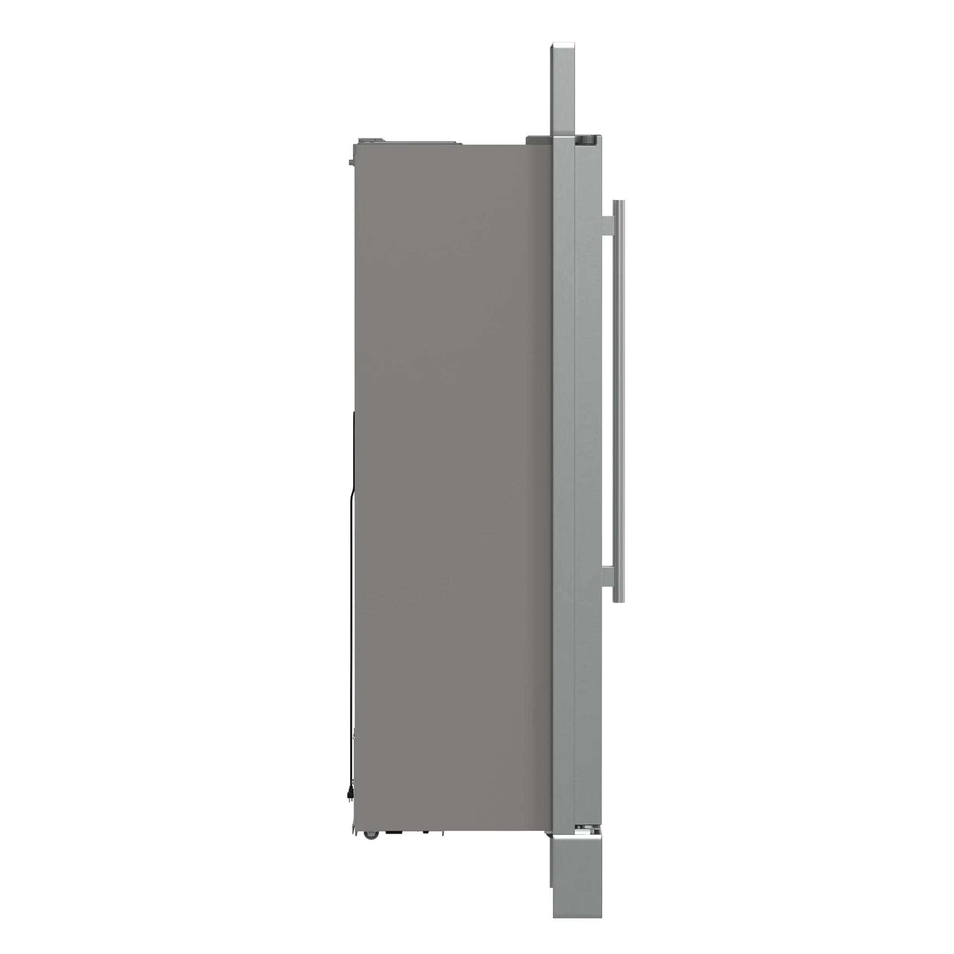 Forno Salerno 37-Inch Built-In Stainless Steel Refrigerator, 15.6 cu.ft, Modern Decorative Grill, ENERGY STAR Certified FORNO