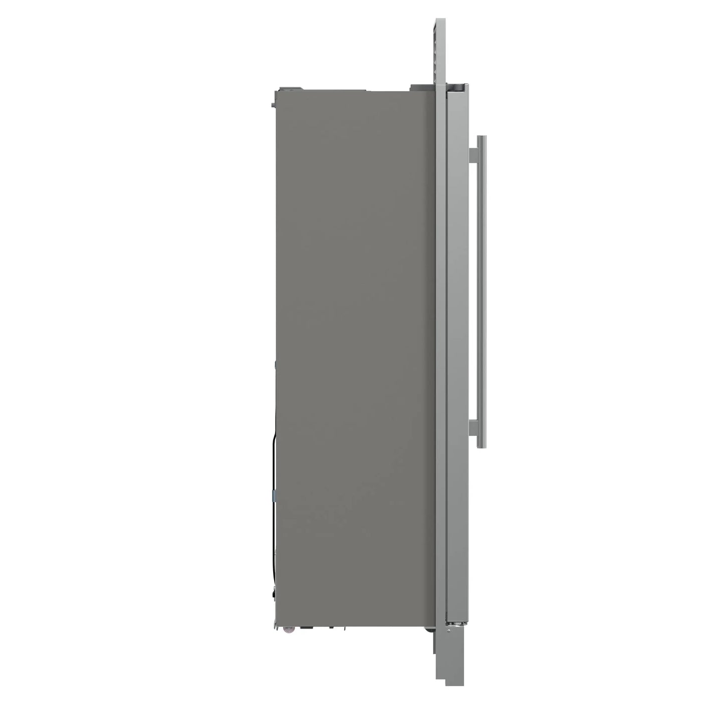 Forno Salerno 37-Inch Built-In Stainless Steel Refrigerator, 15.6 cu.ft, Decorative Grill, ENERGY STAR Certified FORNO