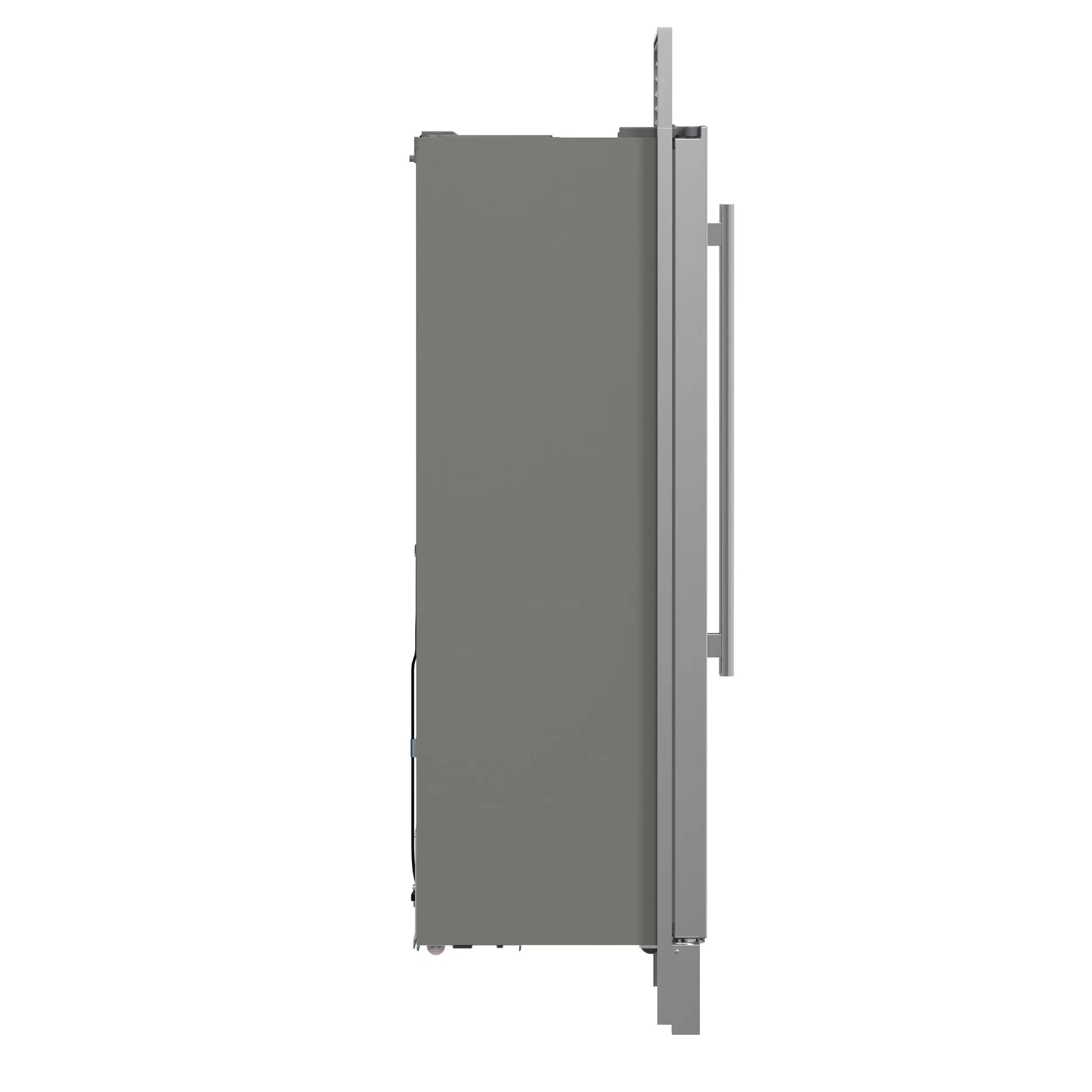 Forno Salerno 37-Inch Built-In Stainless Steel Refrigerator, 15.6 cu.ft, Decorative Grill, ENERGY STAR Certified FORNO