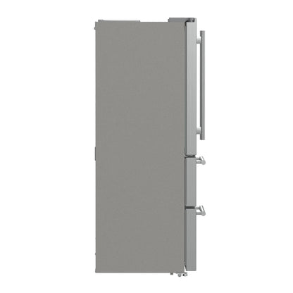 Forno Moena 36-Inch French Door Refrigerator, 19.2 cu.ft, Counter Depth, Ice Maker, Stainless Steel Interior Panel, ENERGY STAR Certified FORNO