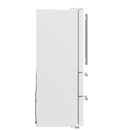 Forno Moena Espresso 36-Inch White French Door Refrigerator, 19.2 Cu. Ft., Frost-Free, Automatic Ice Maker, ENERGY STAR Certified FORNO