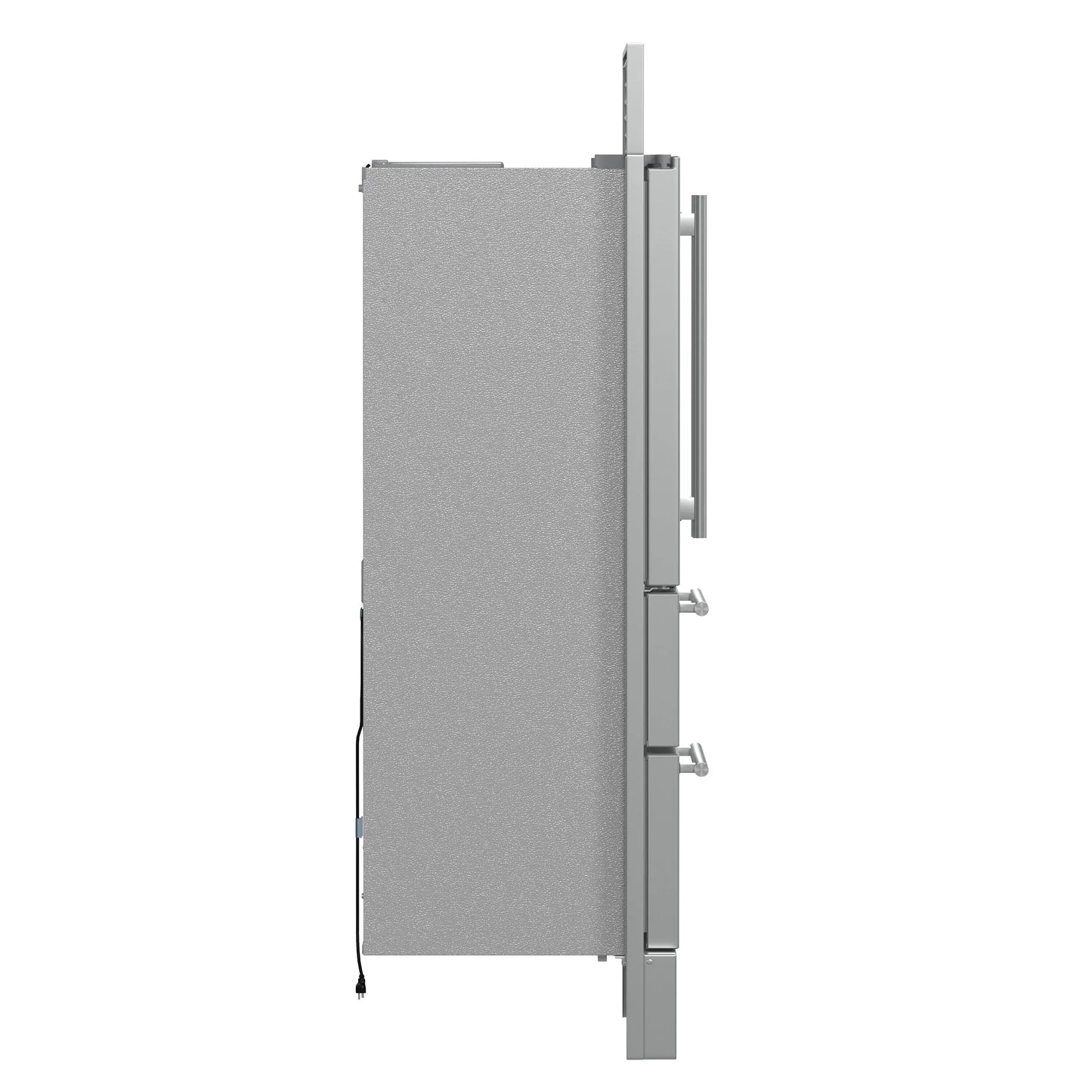 Forno Moena 40-Inch French Door Refrigerator, Stainless Steel, 19.2 cu.ft, Decorative Grill, ENERGY STAR Certified FORNO