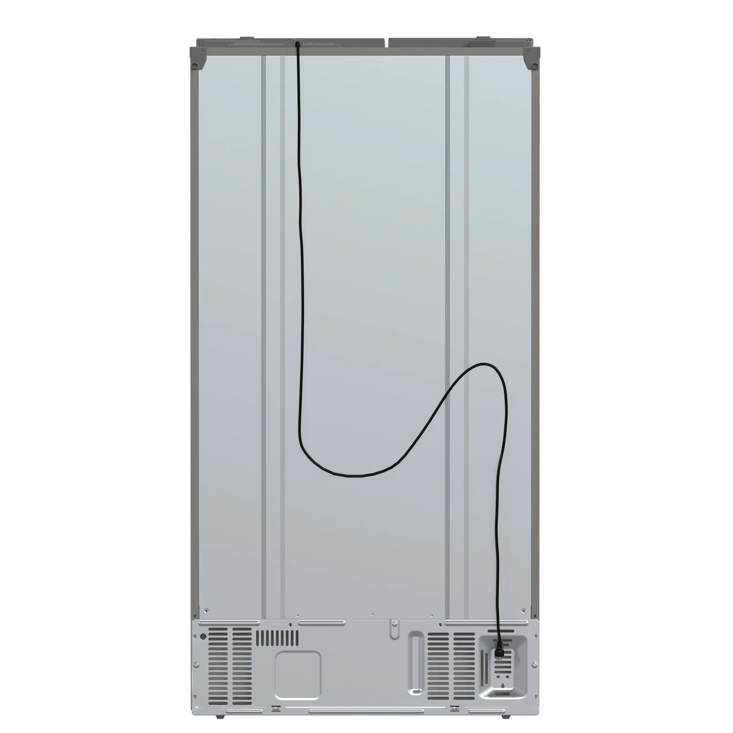 Forno Salerno 36-Inch Side-by-Side Stainless Steel Refrigerator, 20 cu.ft, ENERGY STAR Certified FORNO
