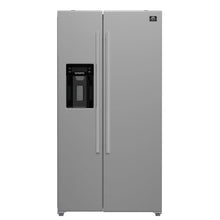 Forno Salerno 36-Inch Side-by-Side Stainless Steel Refrigerator, 20 cu.ft, ENERGY STAR Certified FORNO