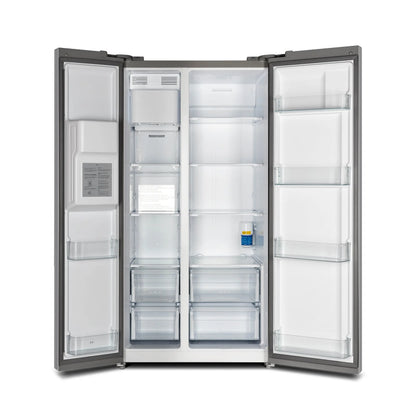 Forno Salerno 40-Inch Built-In Stainless Steel Refrigerator, 20 cu.ft, Decorative Grill, ENERGY STAR Certified FORNO