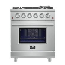 Forno Massimo 30-Inch Freestanding Gas Range, 5 Burners, True Convection Oven FORNO