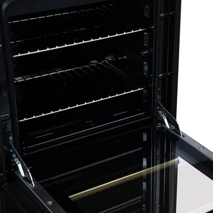 Forno Lamazze 20 Inch Freestanding Gas Range in Black, Compact Design FORNO