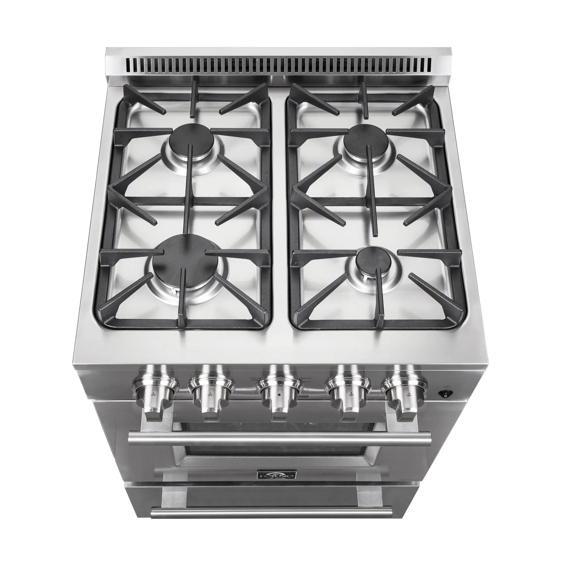 Forno Breno 24-Inch Freestanding Gas Range, Compact Design, Energy Efficient FORNO
