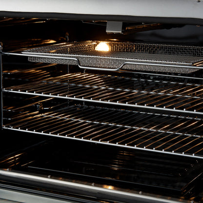 FORNO Giovanni 30-inch Gas Range Stainless Steel, 5 Burners 67,000 BTU, 4.32 cu.ft. Convection Oven FORNO