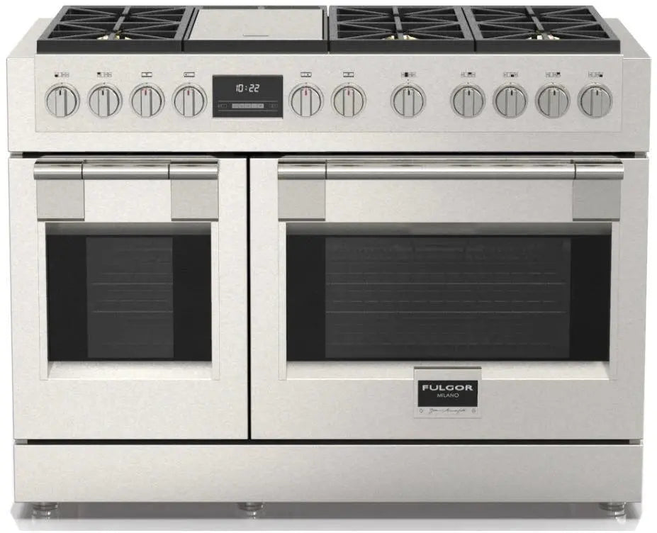 Fulgor Milano Sofia 48 Inch F6PGR486GS2 All Gas Professional Range with Griddle ITECH APPLIANCES