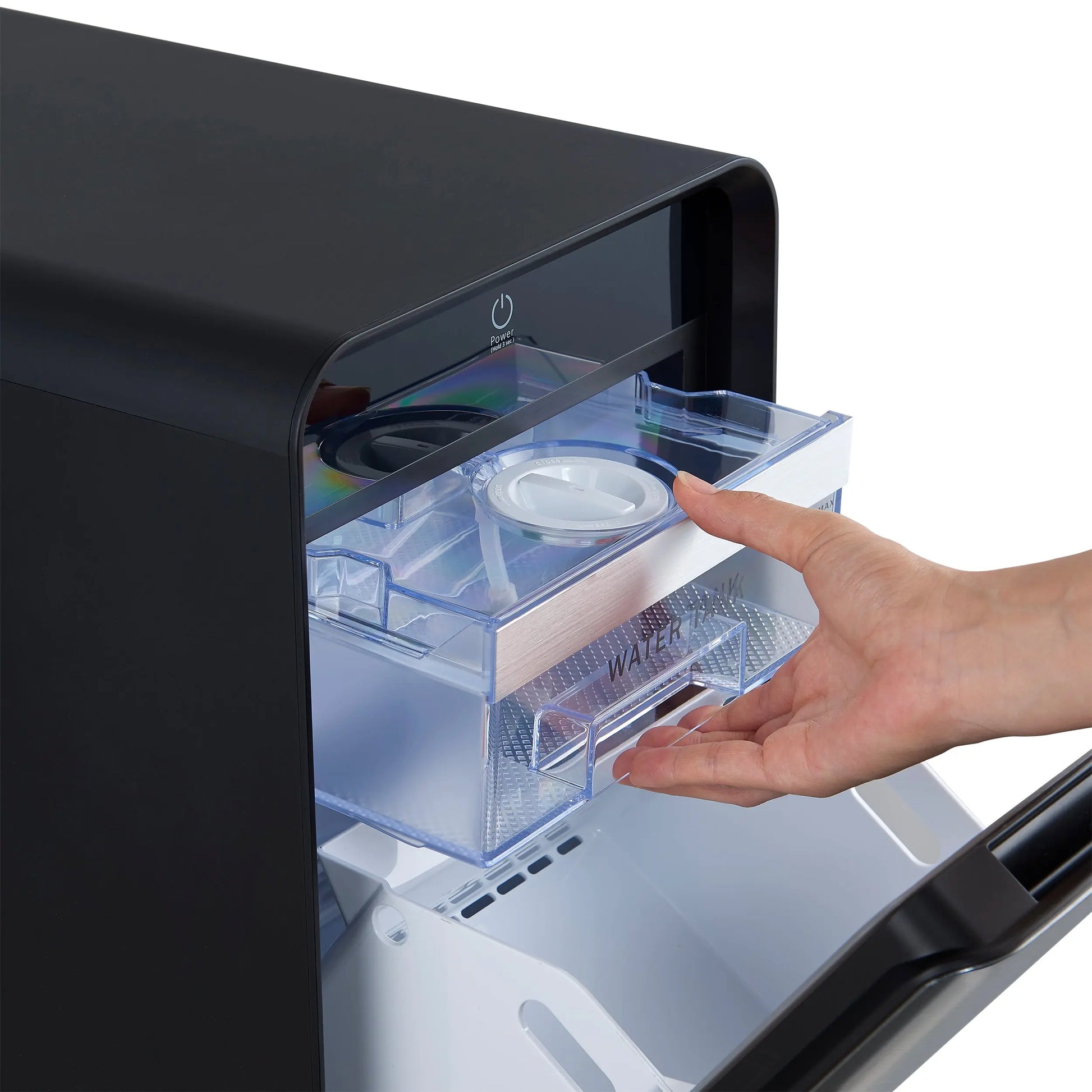 Sferico 11-in Ice Maker, black, 32 clear 2-in slow-melting spheres daily, stores more than 10 balls FORNO