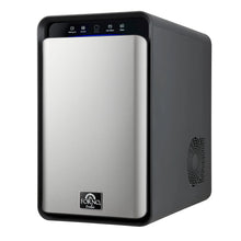 Sferico 11-in Ice Maker, Silver, 32 clear 2-in slow-melting spheres daily, stores more than 10 balls FORNO