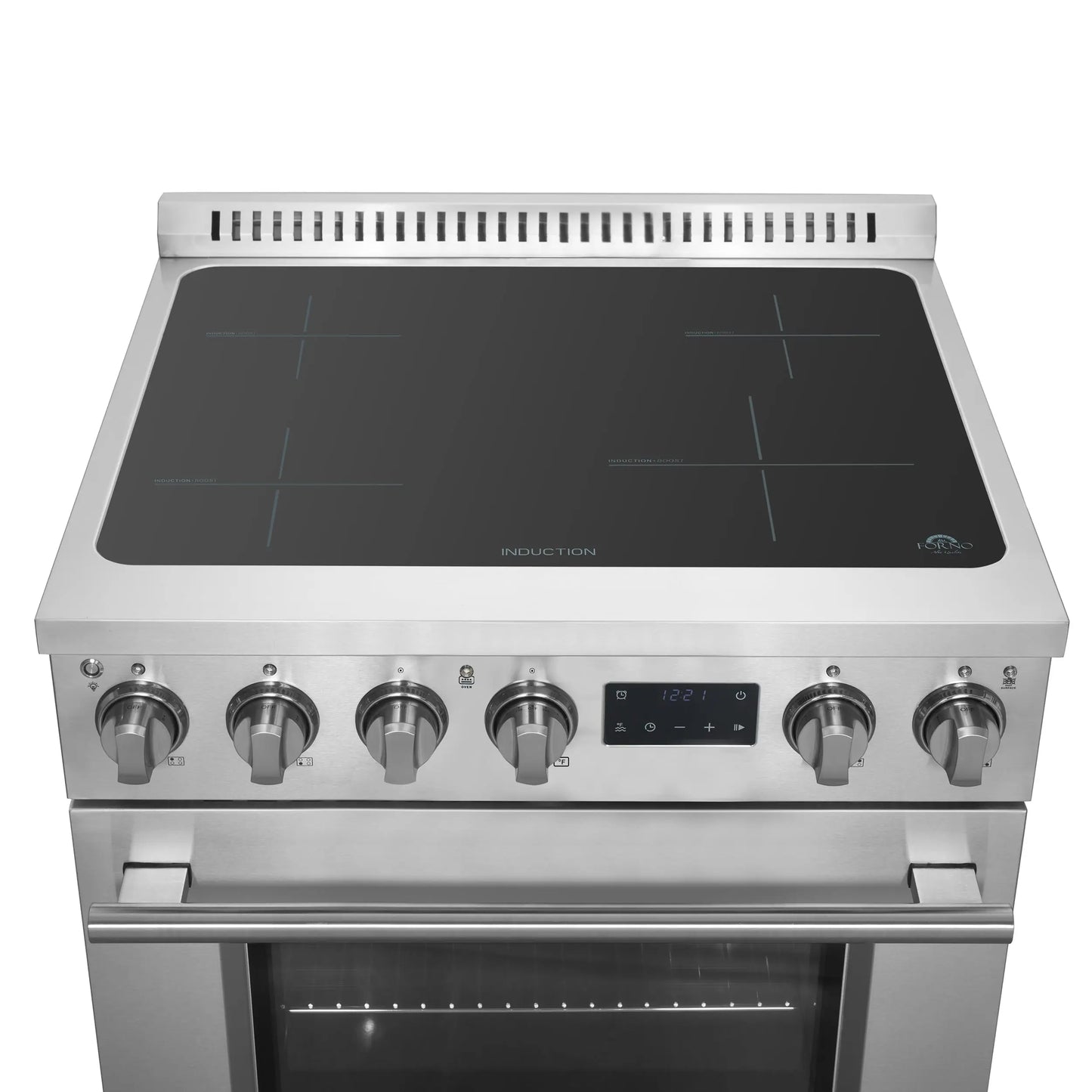 Forno Torino 30 Inch Induction Range with True Convection and Air Fry FORNO