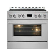 Forno Torino 36 Inch Induction Range with True Convection and Air Fry FORNO