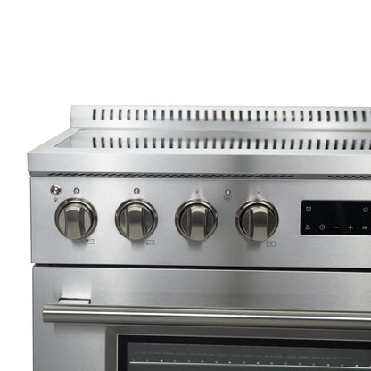 Forno Torino 36 Inch Induction Range with True Convection and Air Fry FORNO
