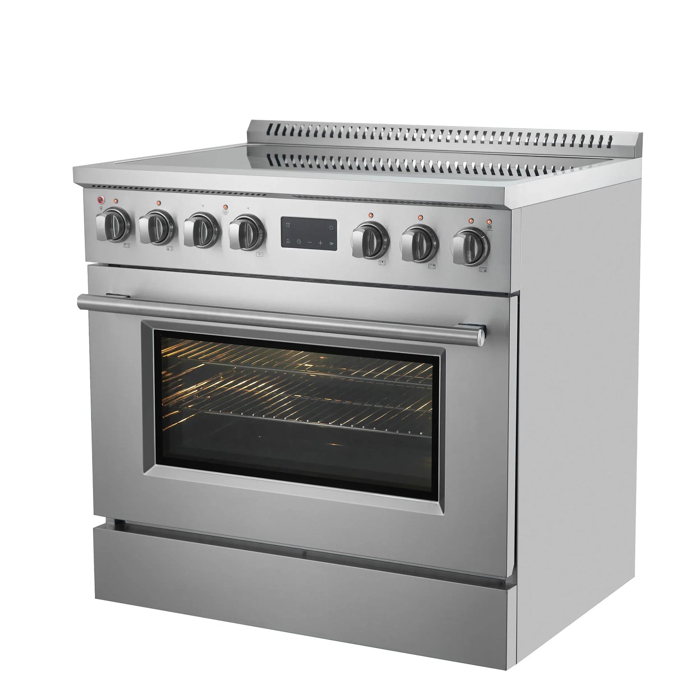 Forno Torino 36 Inch Induction Range with True Convection and Air Fry FORNO