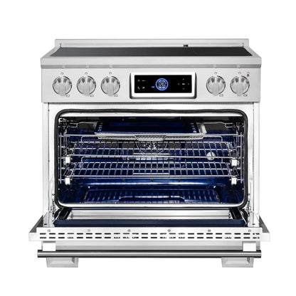 Forno Maximus 36 Inch Induction Range with Air Fryer FORNO