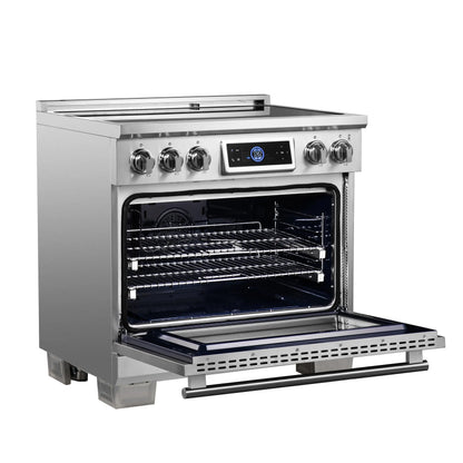 Forno Maximus 36 Inch Induction Range with Air Fryer FORNO