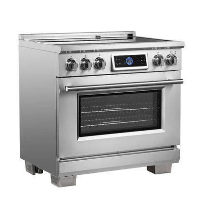 Forno Maximus 36 Inch Induction Range with Air Fryer FORNO
