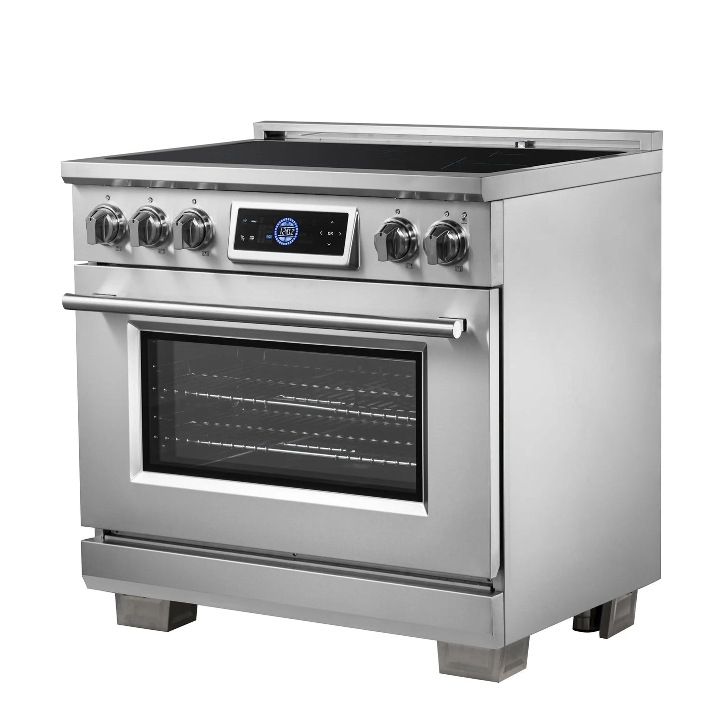 Forno Maximus 36 Inch Induction Range with Air Fryer FORNO