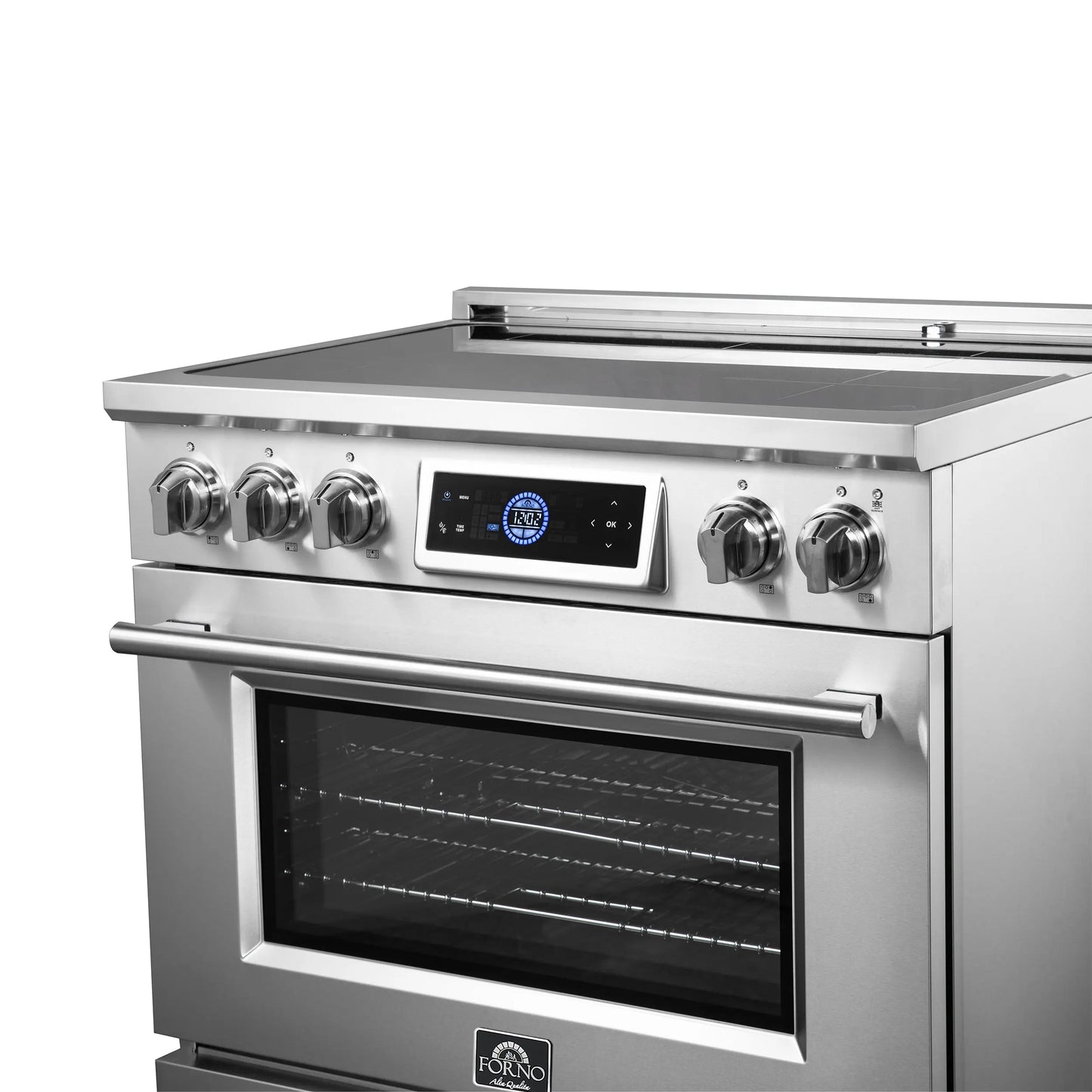 Forno Maximus 36 Inch Induction Range with Air Fryer FORNO