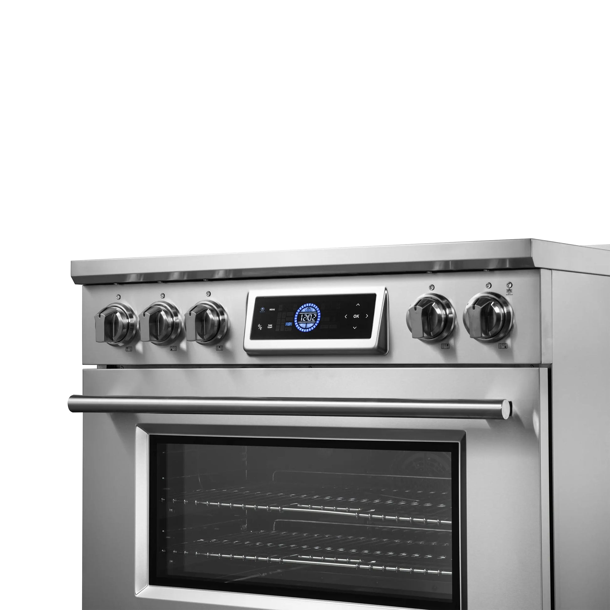 Forno Maximus 36 Inch Induction Range with Air Fryer FORNO
