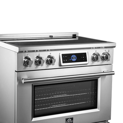 Forno Maximus 36 Inch Induction Range with Air Fryer FORNO
