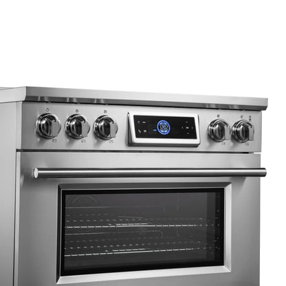 Forno Maximus 36 Inch Induction Range with Air Fryer FORNO
