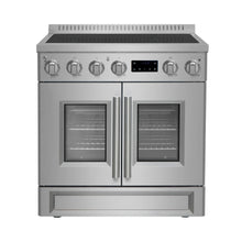 Forno Torino 30 Inch French Door Induction Range with Air Fryer and True Convection Oven FORNO