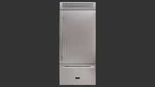 Fulgor Milano 700 Series 36 in. 18.5 Cu. Ft. Stainless Steel Counter Depth Bottom Freezer Refrigerator