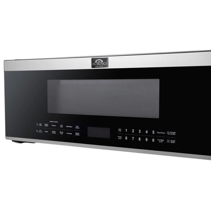 Forno Padula Over the Range Microwave, 30-Inch 1.2 cu.ft., Stainless Steel, 400 CFM, Sensor Cook FORNO