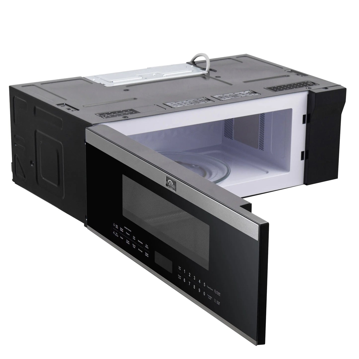 Forno Padula Over the Range Microwave, 30-Inch 1.2 cu.ft., Stainless Steel, 400 CFM, Sensor Cook FORNO
