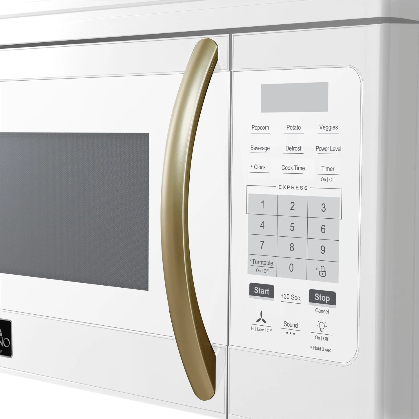 Forno Scalo 30-Inch Over the Range Microwave, White – 1.6 cu.ft, 300 CFM Vent, Touch Control, LED Light FORNO