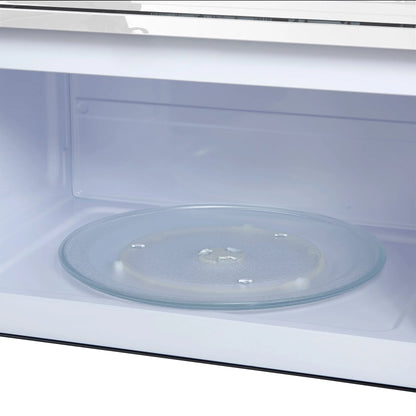 Forno Scalo 30-Inch Over the Range Microwave, White – 1.6 cu.ft, 300 CFM Vent, Touch Control, LED Light FORNO