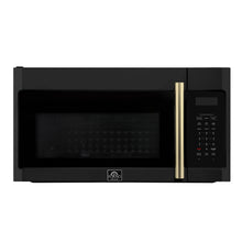 Forno Fornace 30-Inch Over the Range Convection Microwave, Black – 1.5 cu.ft, 300 CFM Vent, Touch Control, LED Light FORNO