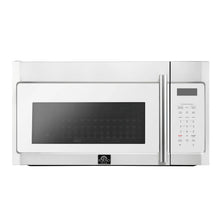 Forno Fornace 30-Inch Over the Range Convection Microwave, White – 1.5 cu.ft, 300 CFM Vent, Touch Control, LED Light FORNO