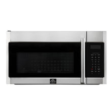 Forno Fornace 30-Inch Over the Range Convection Microwave, Stainless Steel – 1.5 cu.ft, 300 CFM Vent, Touch Control, LED Light FORNO