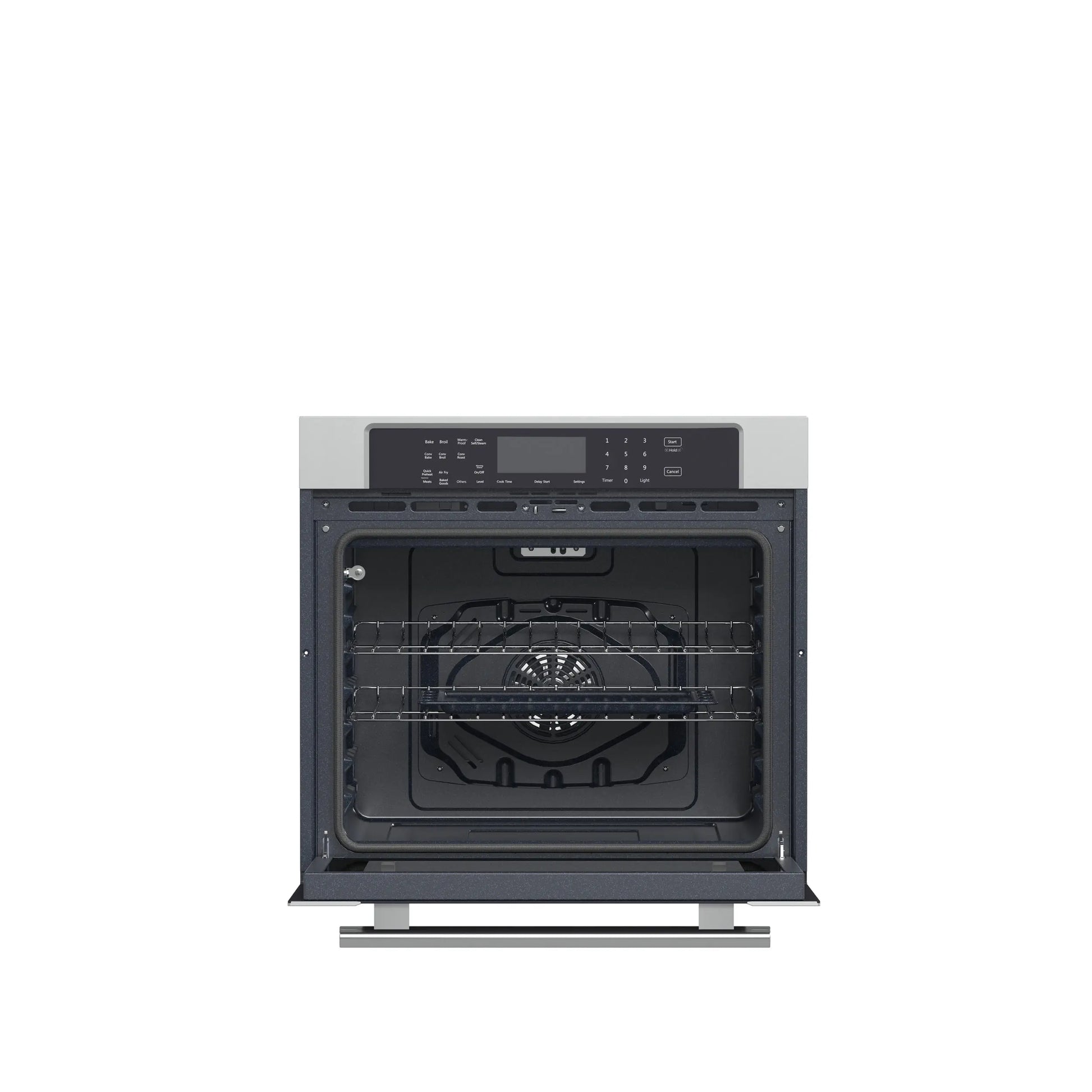 Forno Villarosa 30-Inch Electric Wall Oven, Stainless Steel, 5.0 cu.ft Capacity, Air Fry, Steam Cleaning, Glass Touch Controls FORNO