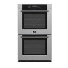 Forno Villarosa 30-Inch Built-In Double Wall Oven, Stainless Steel, Convection Cooking, Touch Control Panel, Self-Cleaning Function FORNO