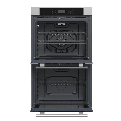 Forno Villarosa 30-Inch Built-In Double Wall Oven, Stainless Steel, Convection Cooking, Touch Control Panel, Self-Cleaning Function FORNO