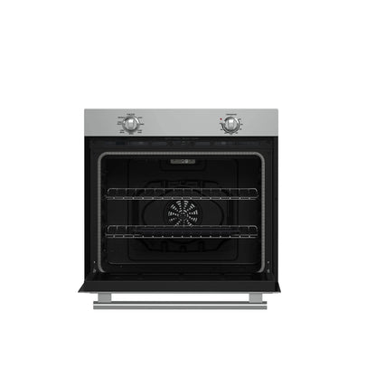 Forno Vomero 30-Inch Wall Oven, Stainless Steel, 5 cu.ft Capacity, 3550 Watts Convection, Mechanical Controls, Self-Cleaning Function FORNO