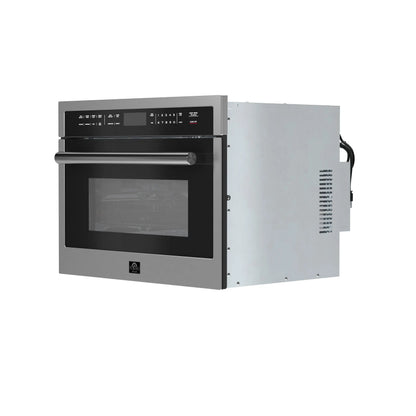 Forno Oliena 24-Inch Compact Oven and 1000 Watt Microwave, 1.6 cu.ft, Convection Oven FORNO