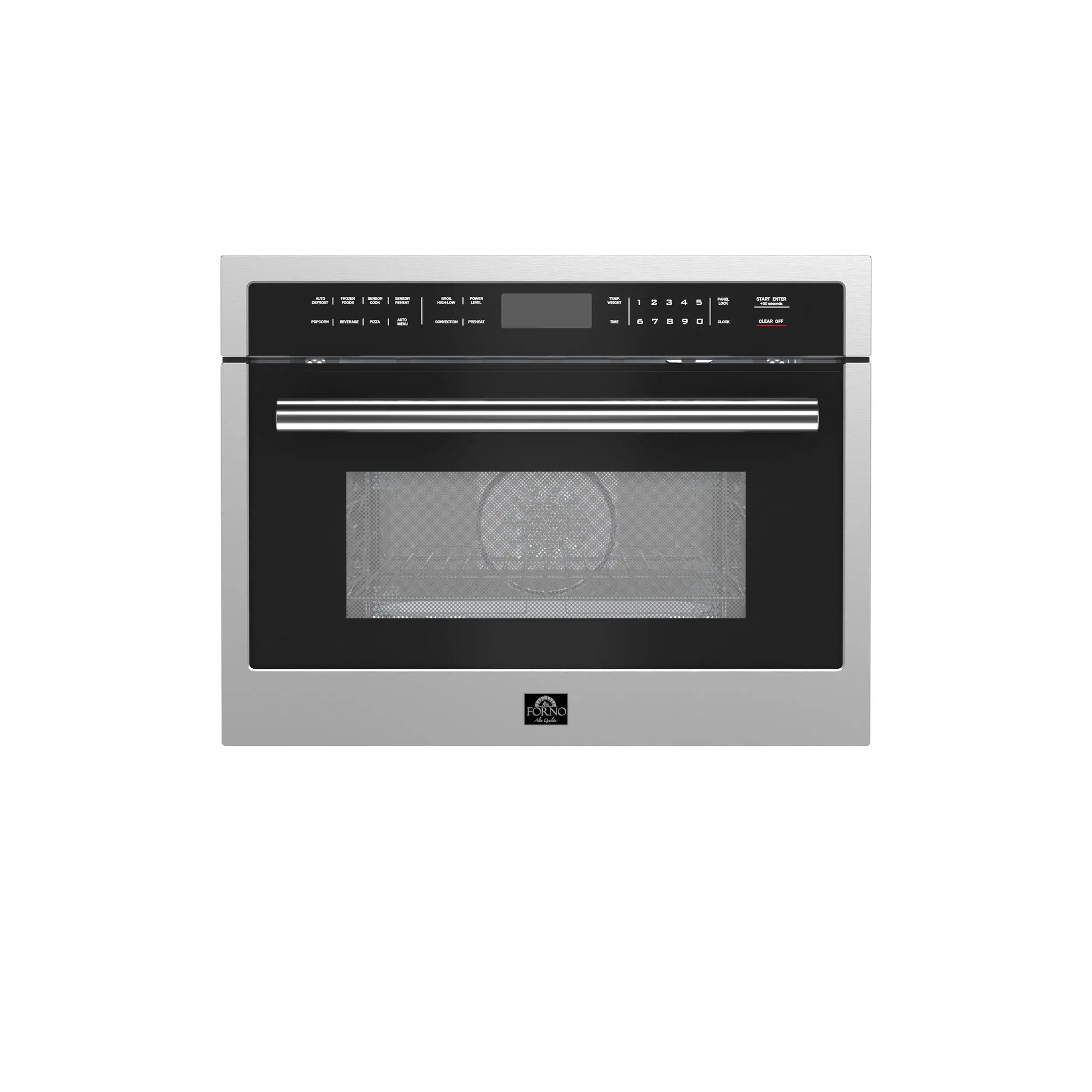 Forno Oliena 24-Inch Compact Oven and 1000 Watt Microwave, 1.6 cu.ft, Convection Oven FORNO