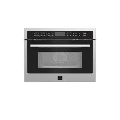 Forno Oliena 24-Inch Compact Oven and 1000 Watt Microwave, 1.6 cu.ft, Convection Oven FORNO