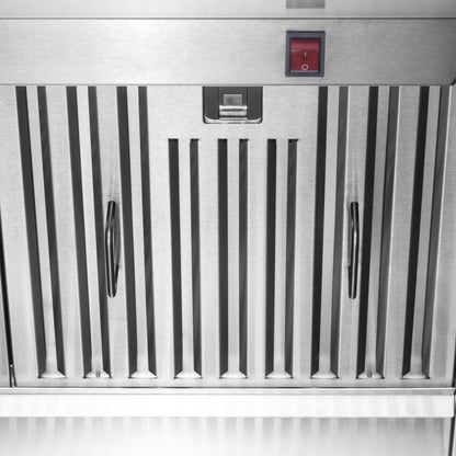 Forno Savona 30-Inch Wall Mount Range Hood, Baffle Filters, Backsplash Included FORNO