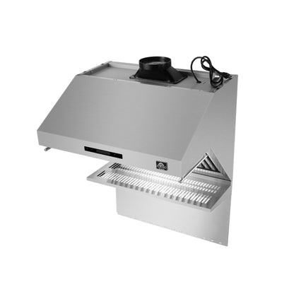 Forno Savona 30-Inch Wall Mount Range Hood, Baffle Filters, Backsplash Included FORNO
