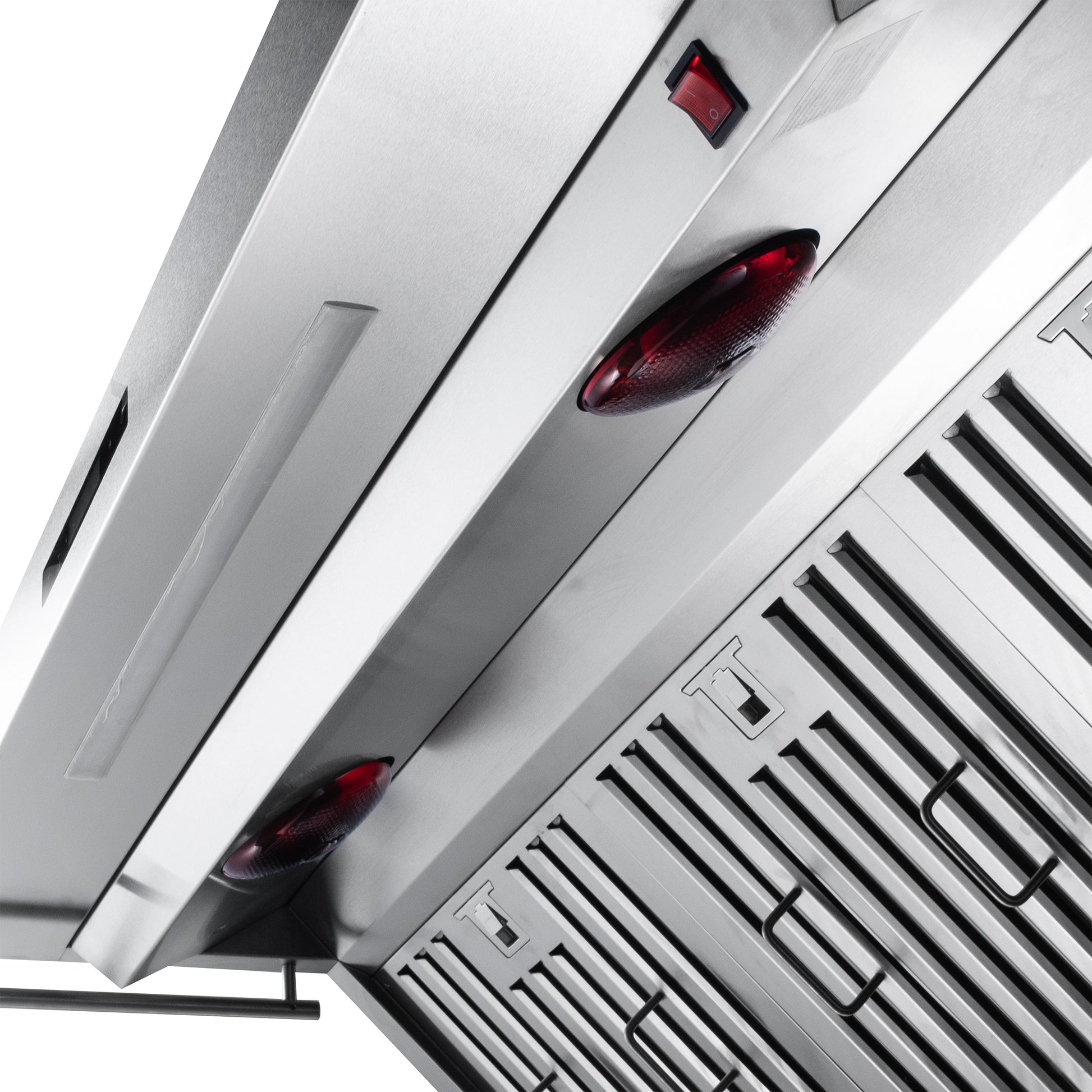 Forno Savona 48-Inch Wall Mount Range Hood, Baffle Filters, Backsplash Included FORNO